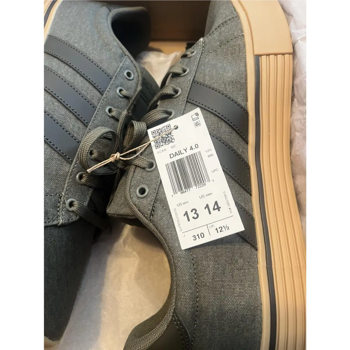 Adidas shoes - adidas Daily 4.0 - Daily - IF4494 - olive green 3
