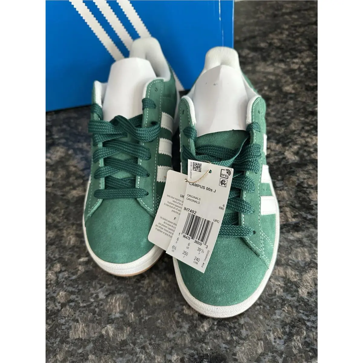 Adidas shoes - adidas Campus 00s - Campus - IH7492 302 - Dark Green/White/Off White 0