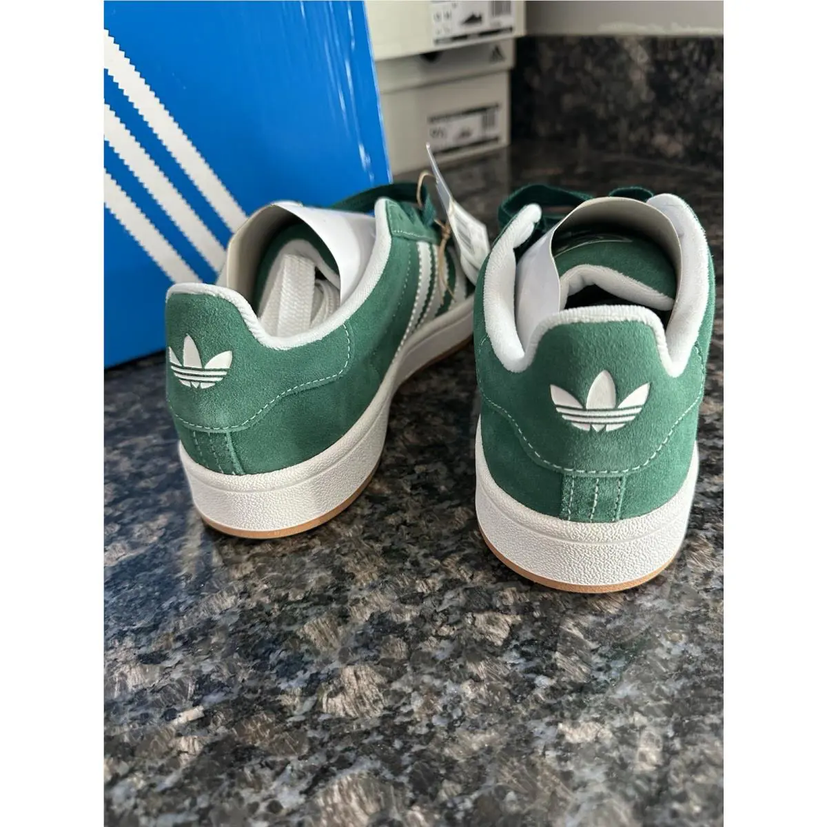 Adidas shoes - adidas Campus 00s - Campus - IH7492 302 - Dark Green/White/Off White 2