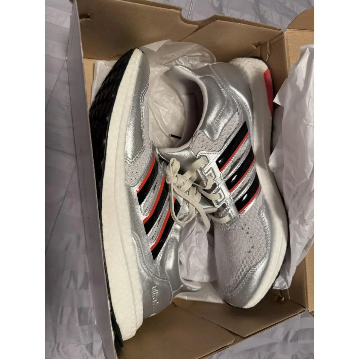 Adidas shoes - adidas Ultraboost - Ultraboost - Adidas UltraBoost Disney 100 - Silver 1