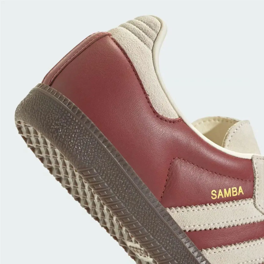 Adidas shoes - adidas Samba OG - Samba - Preloved Ruby / Cream White / Gum - JI3216 4