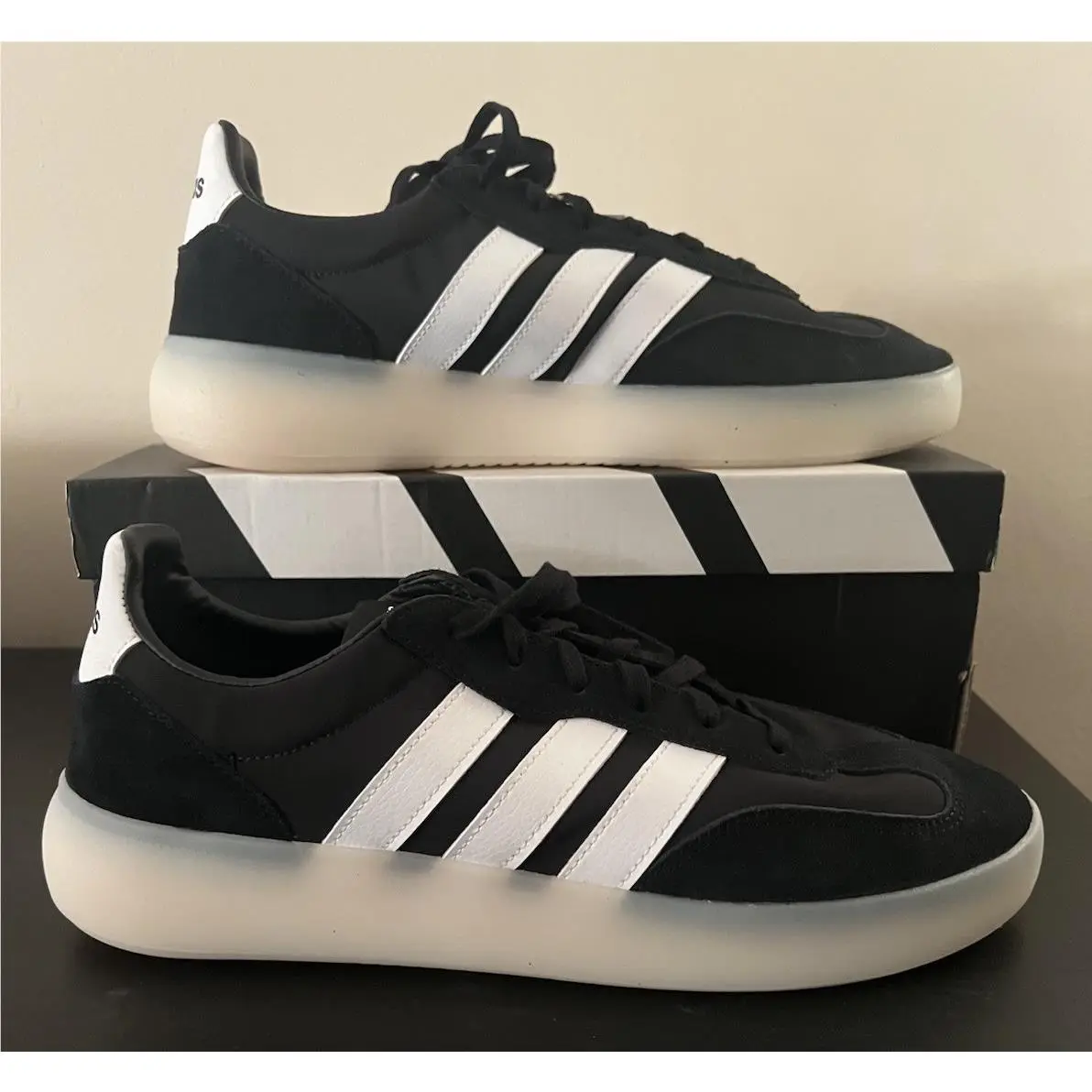 Adidas Barreda Decode Men’s Sneakers Better Black/off White JI2316 Size 11