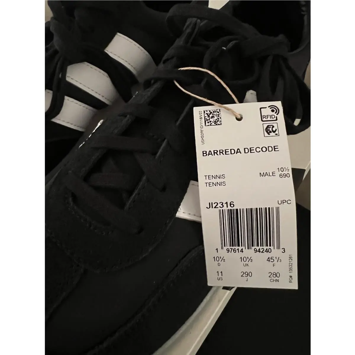 Adidas shoes - adidas Barreda Decode - Barreda Decode - JI2316 - Black 3