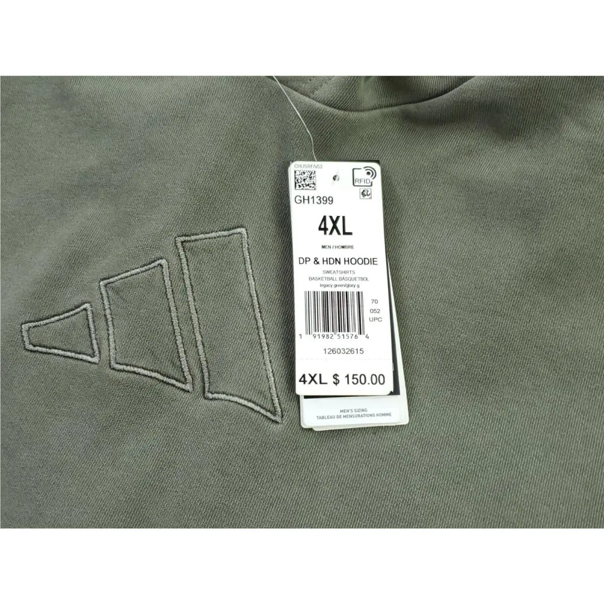 Adidas clothing - GH1399 - GH1399 - Green (UPC: 195962515164) 9