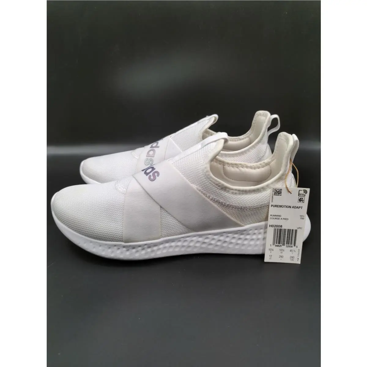 Adidas shoes - LRQ24 - LRQ24 - White/White/Iridescent (UPC: 194820329585) 0