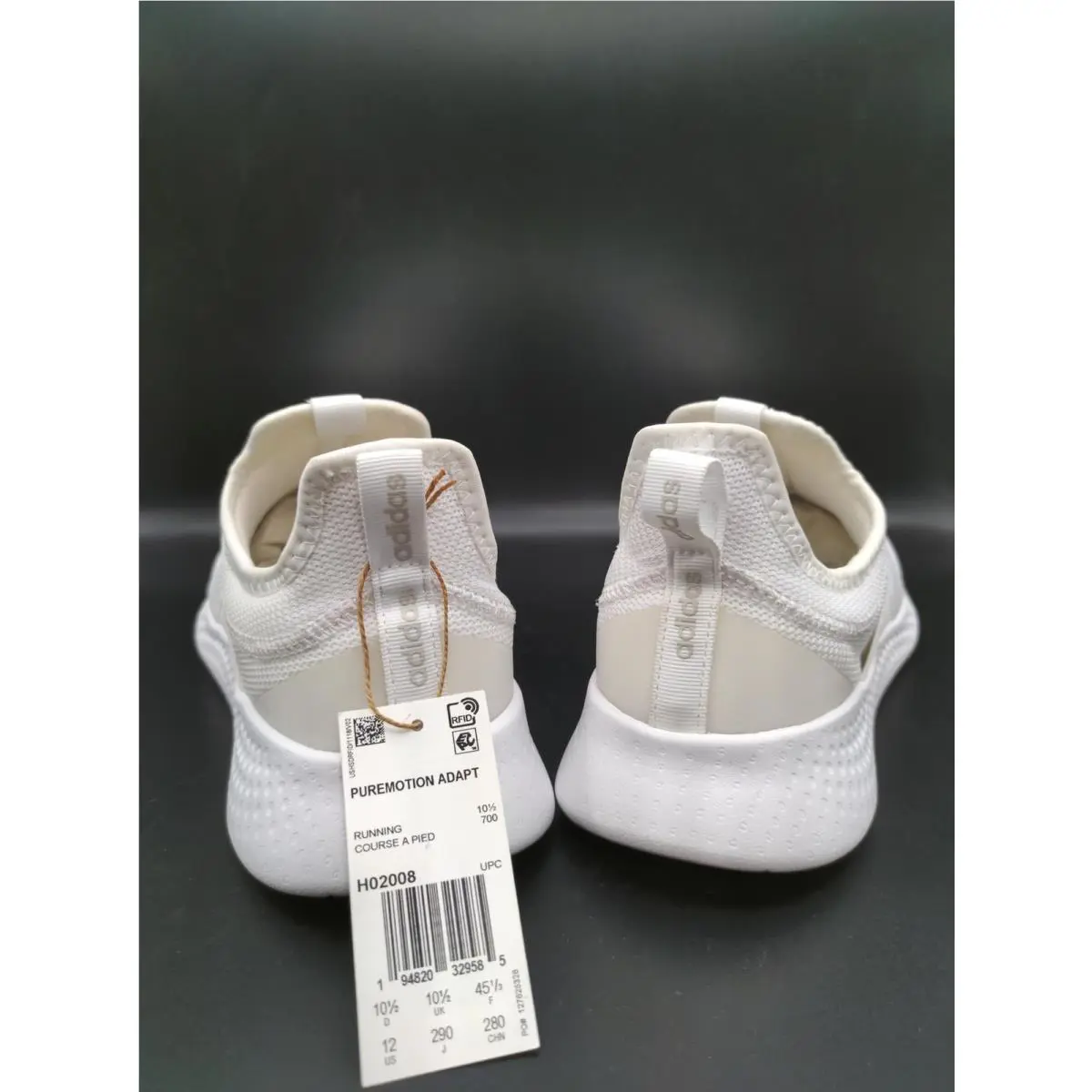 Adidas shoes - LRQ24 - LRQ24 - White/White/Iridescent (UPC: 194820329585) 1