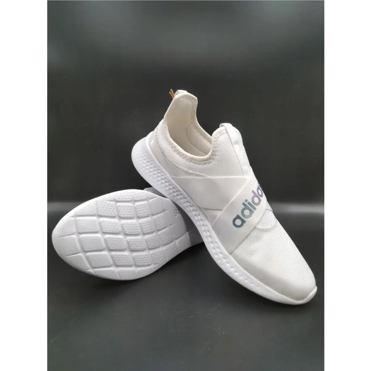 Adidas shoes - LRQ24 - LRQ24 - White/White/Iridescent (UPC: 194820329585) 2