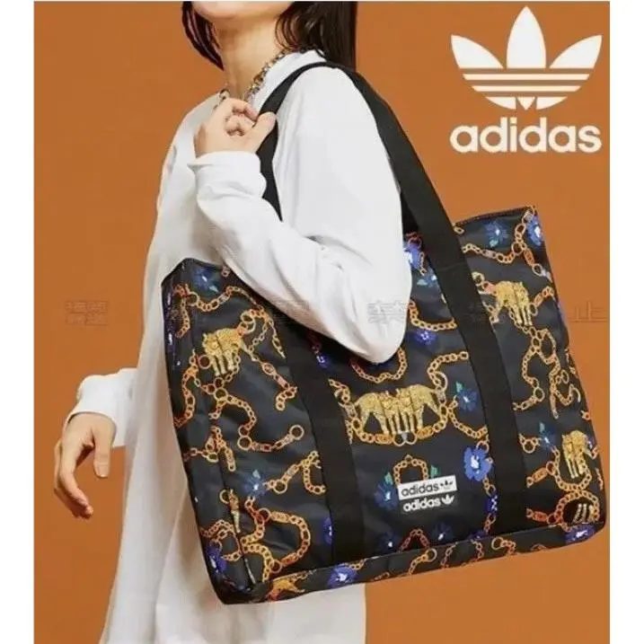 Adidas Women`s Shopper Her Studio London Tote Shoulder Bag Black/multicolor