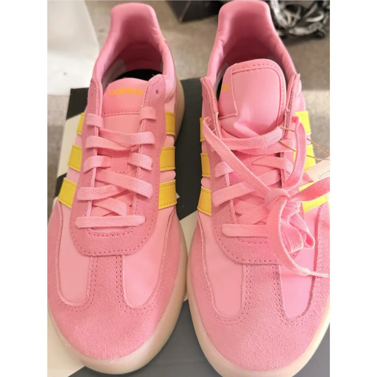 Adidas shoes - adidas Barreda Decode - Barreda Decode - JI2325 - Pink And Yellow (UPC: 0197614934712) 4