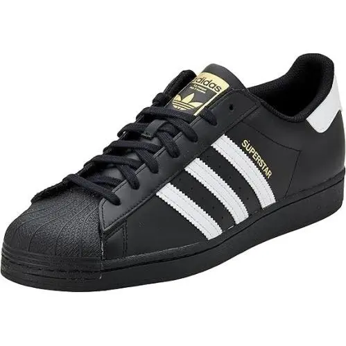 Adidas Originals Men`s Superstar` Sneaker Core Black Footwear Wht Core Blk 10.5 - Black