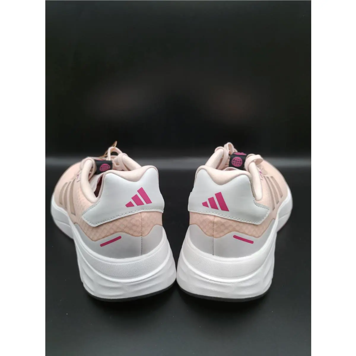 Adidas shoes - LWO93 - LWO93 - Wonder Quartz/Silver Metallic/Lucid Fuchsia (UPC: 195747934579) 8