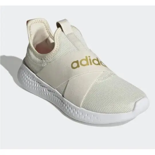 Adidas Women`s Puremotion Adapt Running Shoes Beige Off White Gold Size 5.5