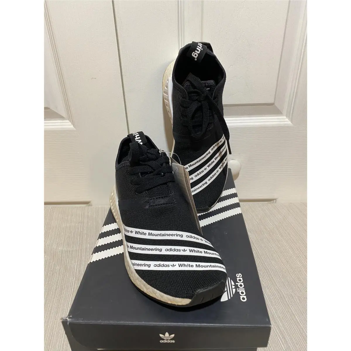 Adidas White Mountaineering x NMD_R2 PK `black` Men - Size 6