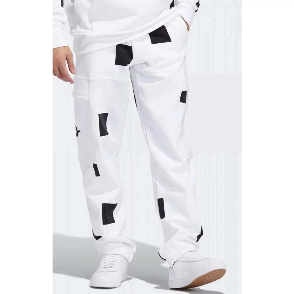 Adidas clothing - Shmoofoil Box Pants - Shmoofoil Box Pants - GL9962 - White, Manufacturer: White/Black 2