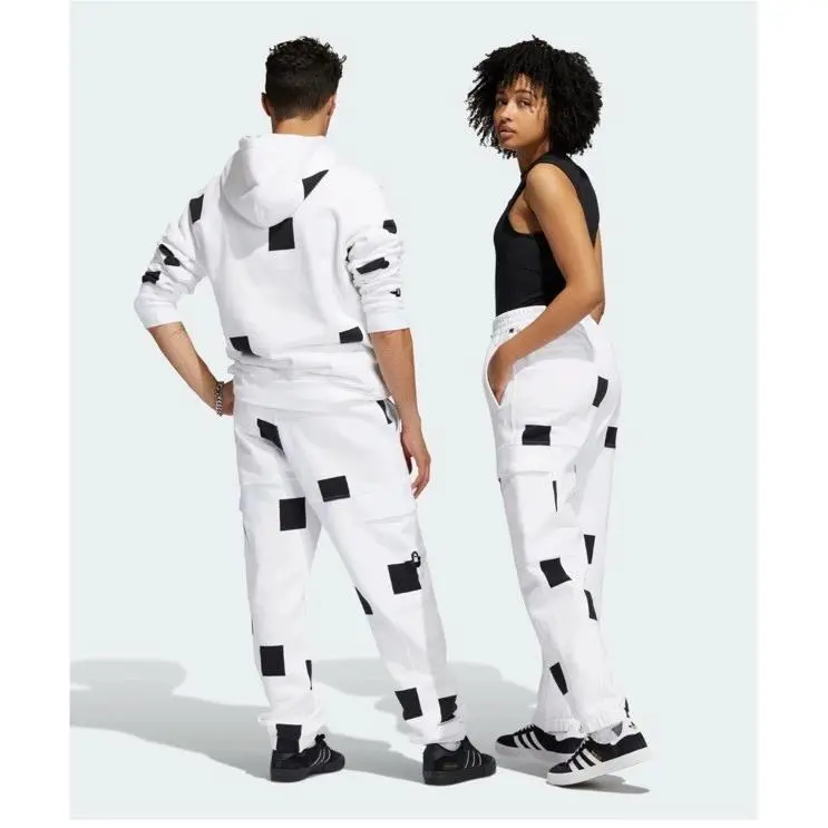 Adidas clothing - Shmoofoil Box Pants - Shmoofoil Box Pants - GL9962 - White, Manufacturer: White/Black 4