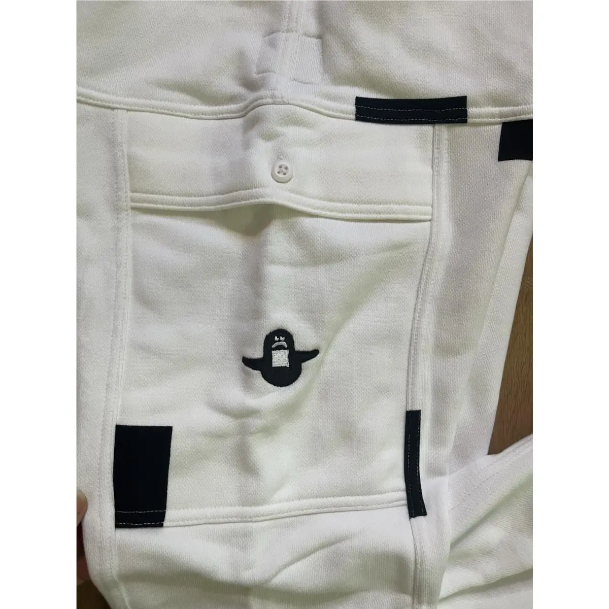 Adidas clothing - Shmoofoil Box Pants - Shmoofoil Box Pants - GL9962 - White, Manufacturer: White/Black 14