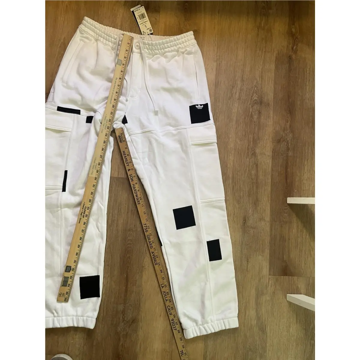 Adidas clothing - Shmoofoil Box Pants - Shmoofoil Box Pants - GL9962 - White, Manufacturer: White/Black 16