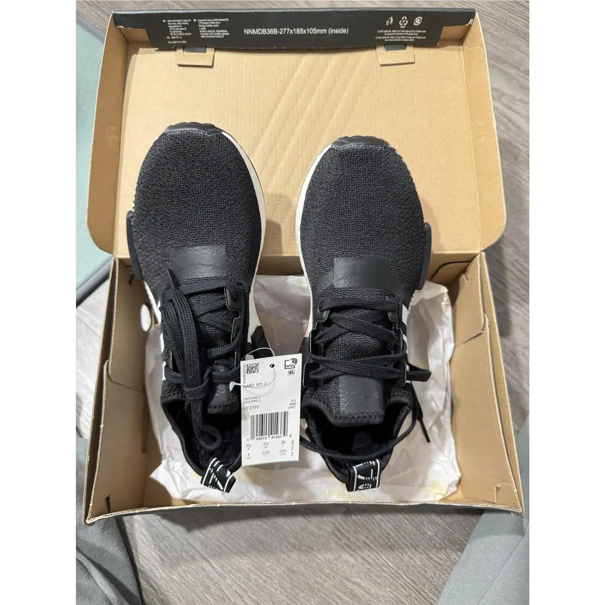 Adidas shoes - adidas NMD R1 - NMD - EF2310 - Black 0
