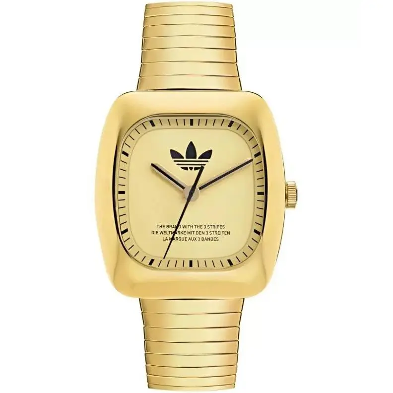 Men`s Retro Wave One Expansion Bracelet Gold Watch - AOSY24024 by Adidas