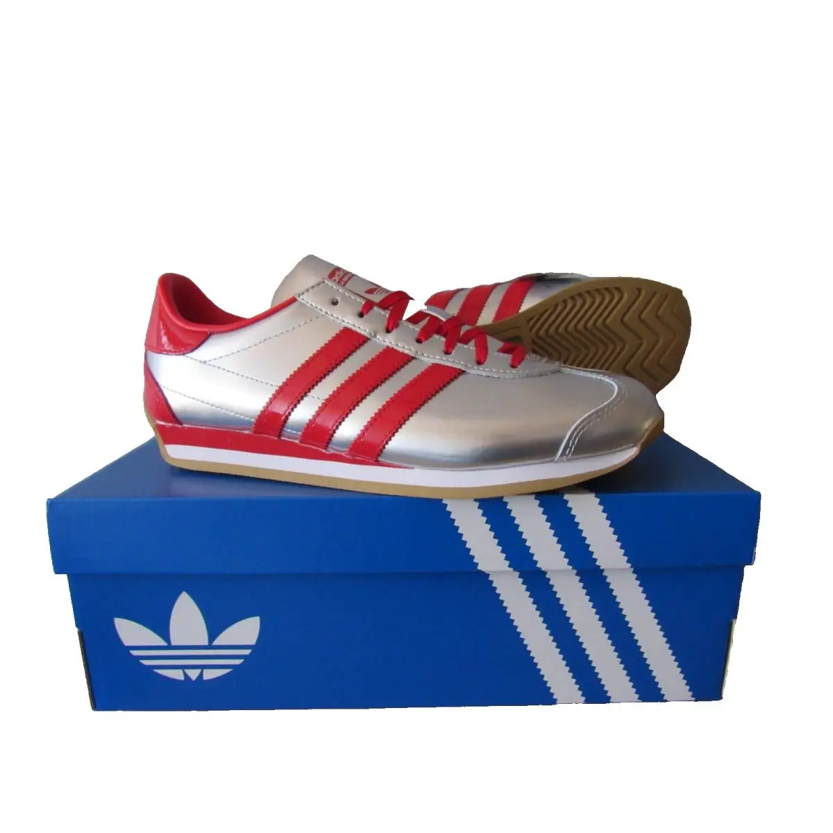 Adidas shoes - adidas Country OG - Country - JP8804 - Silver/Red (UPC: 197619759778) 15