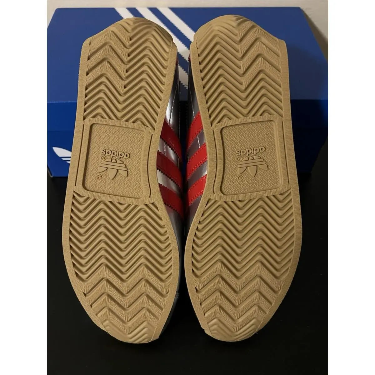 Adidas shoes - adidas Country OG - Country - JP8804 - Silver/Red 5