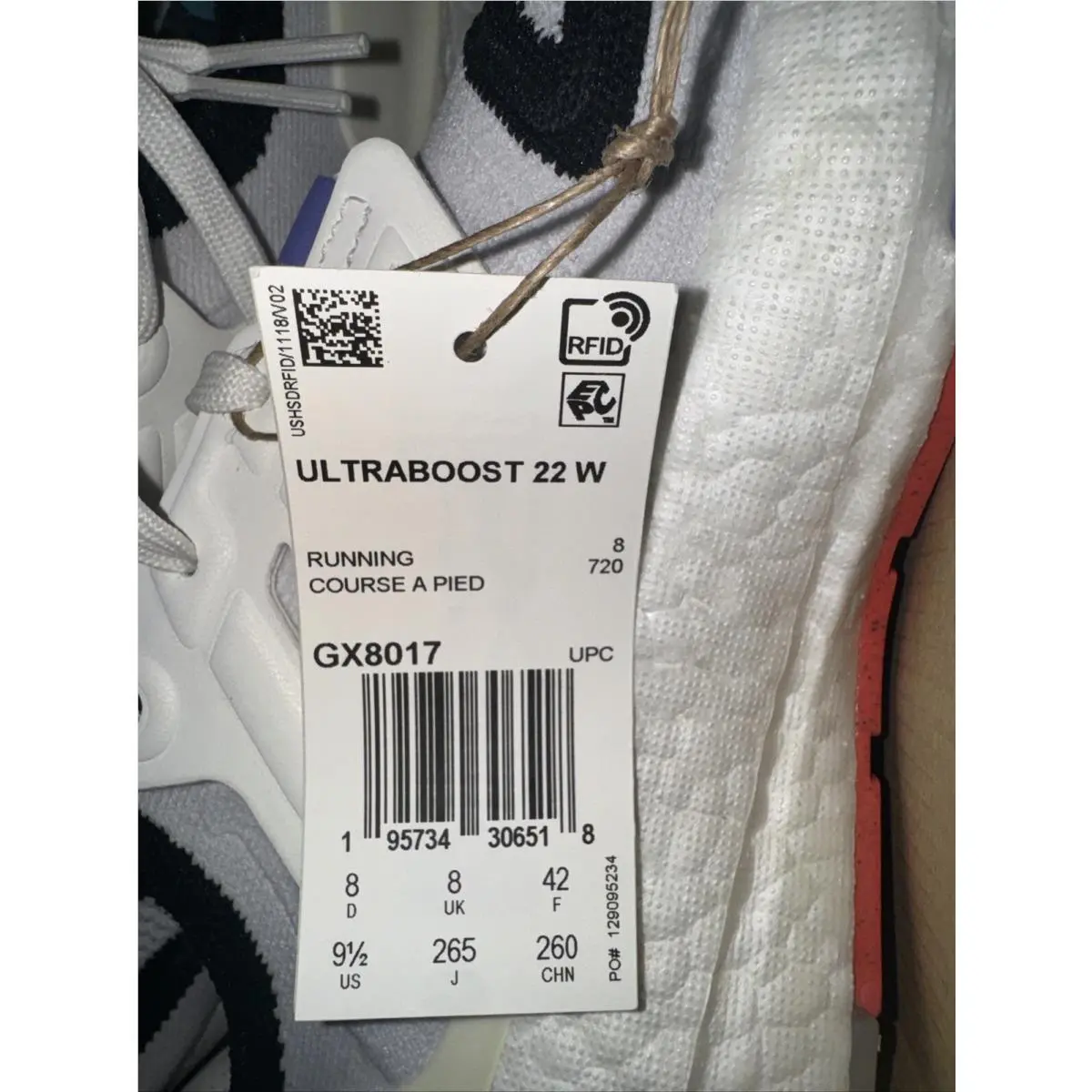 Adidas shoes - adidas UltraBoost 22 - UltraBoost - GX8017 - White 9