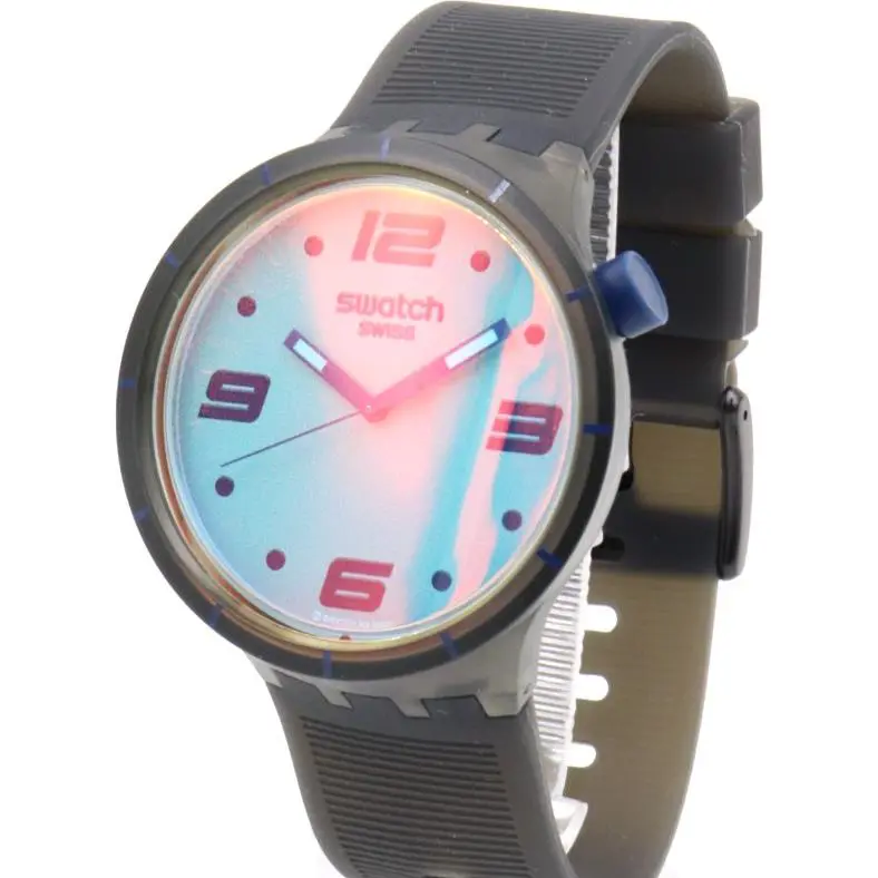 Swiss  Big Bold Futuristic Grey Solar Spectrum Watch 47mm SO27B121 by Swatch