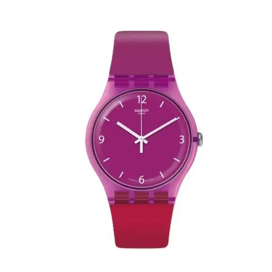Watch Cherryberry Wristwatch - SUOV104 - Berry - Last One Left by Swatch