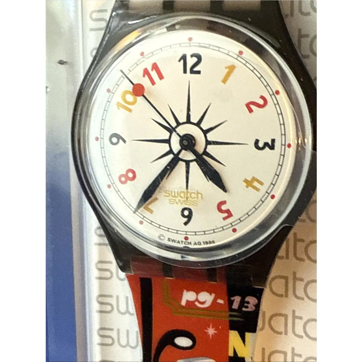 Vintage Swatch Watch Upper East Side GM136 W/ Case and Papers 1996 Gents