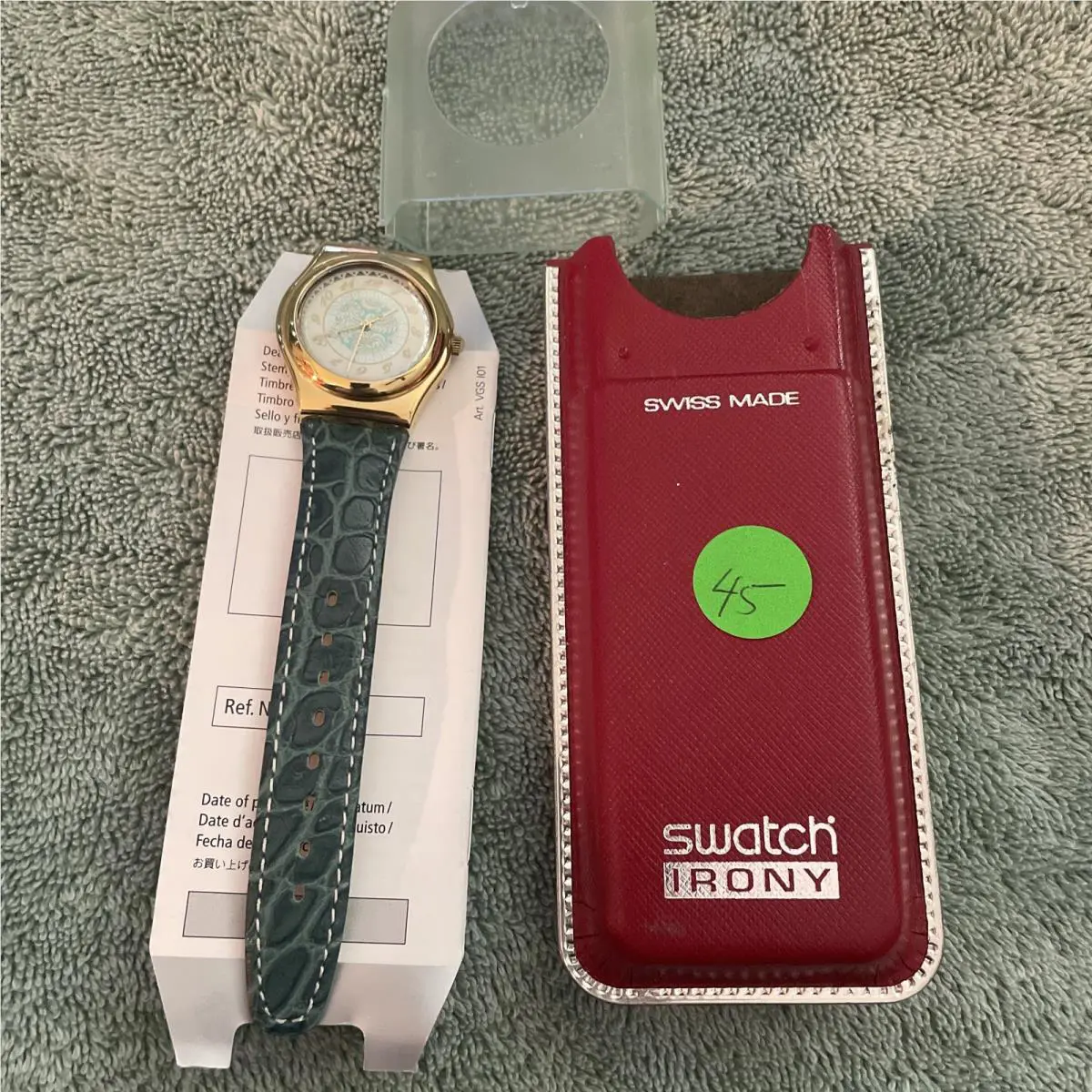 Vintage Old Stock Swatch Watch 1990`s Irony