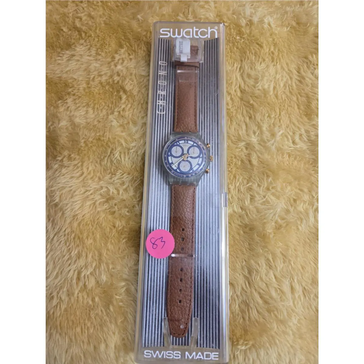 Vintage Old Stock Swatch Watch 1990`s Chrono Swatch