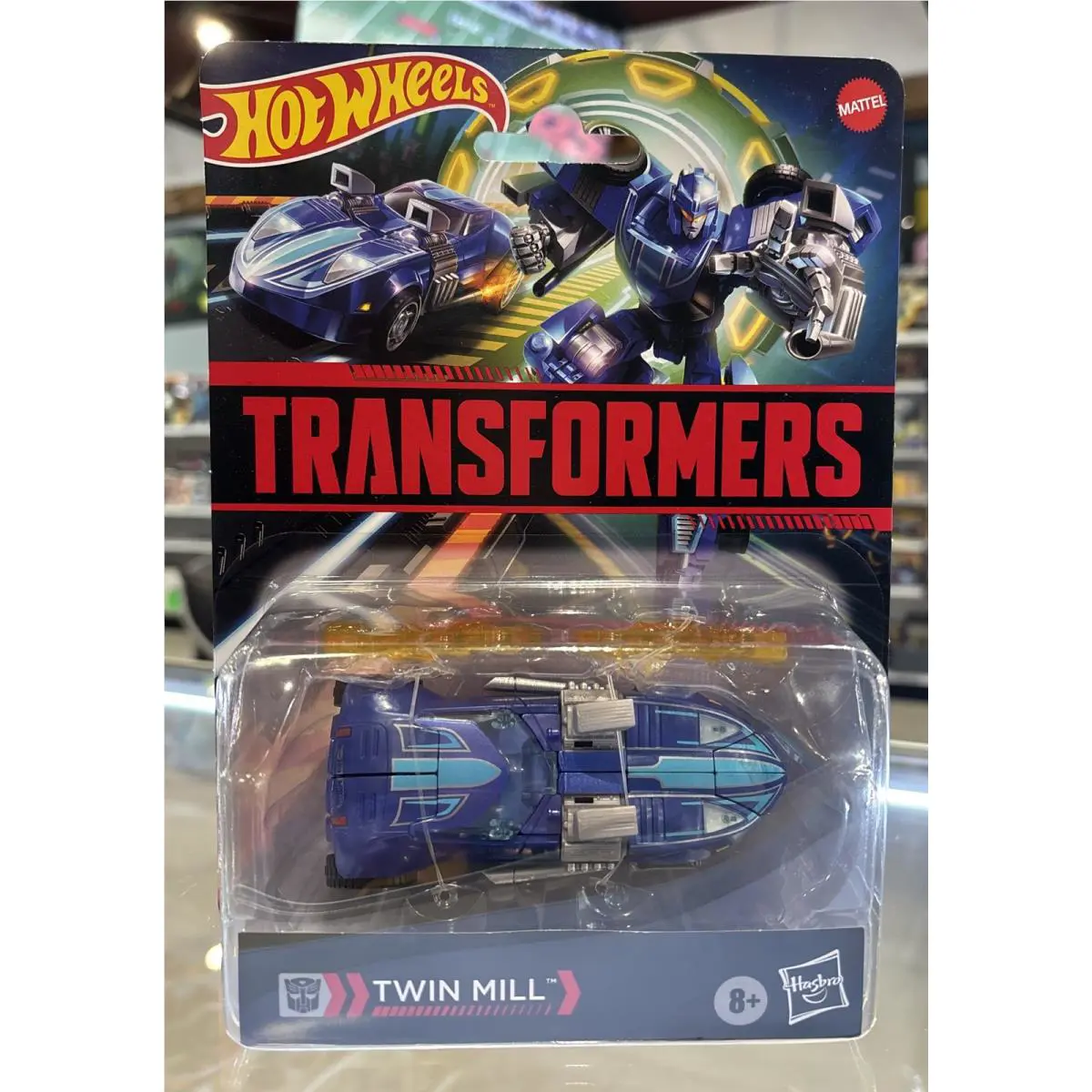 Transformers Collaborative Hot Wheels x Transformers Twin Mill By Hasbro