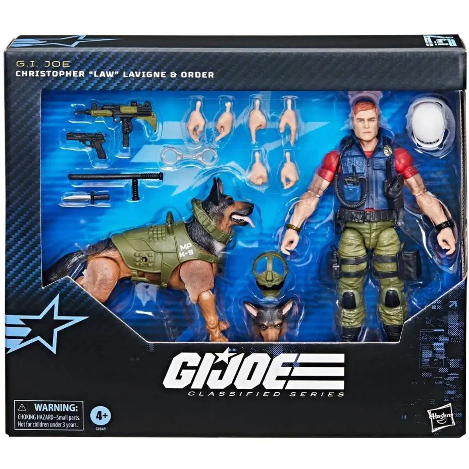 GI Joe Classified Series Christopher Law Lavigne Order Deluxe Action Figure