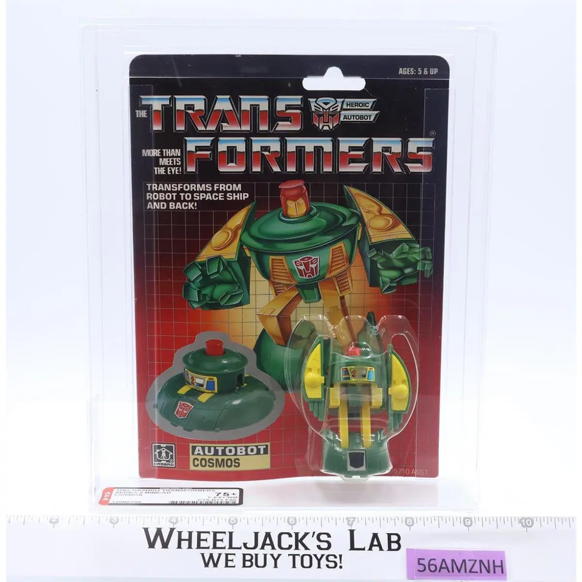 Cosmos Afa Graded 75+ 75/75/90 G1 Transformers 1985 Hasbro