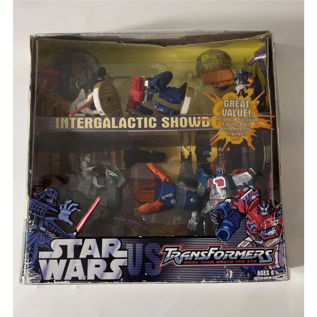 Hasbro Attacktix Battle: Intergalactic Showdown Star Wars Vs. Transformers