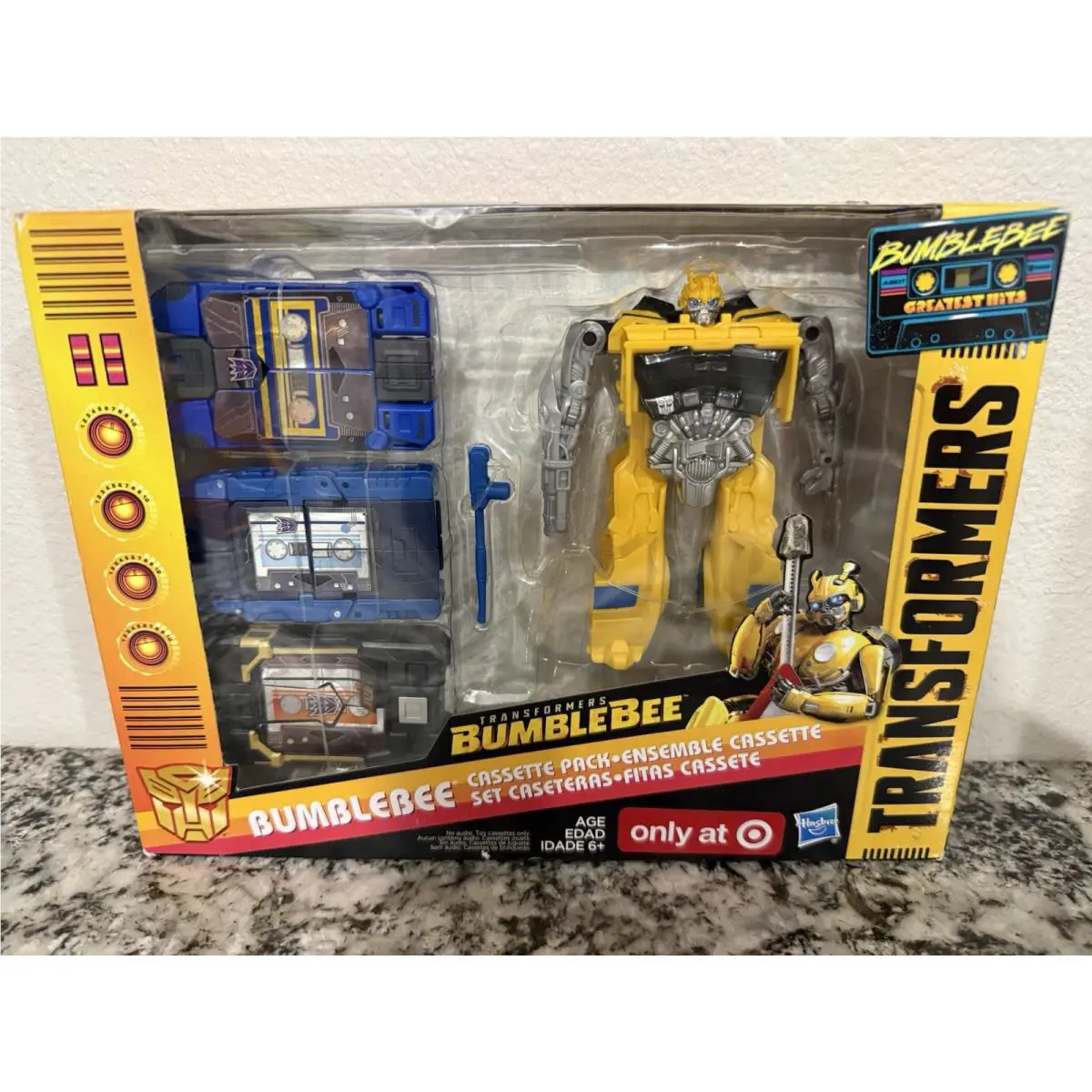 Transformers Bumble Bee Cassette Pack Hasbro Target Exclusive 2017 -new/sealed
