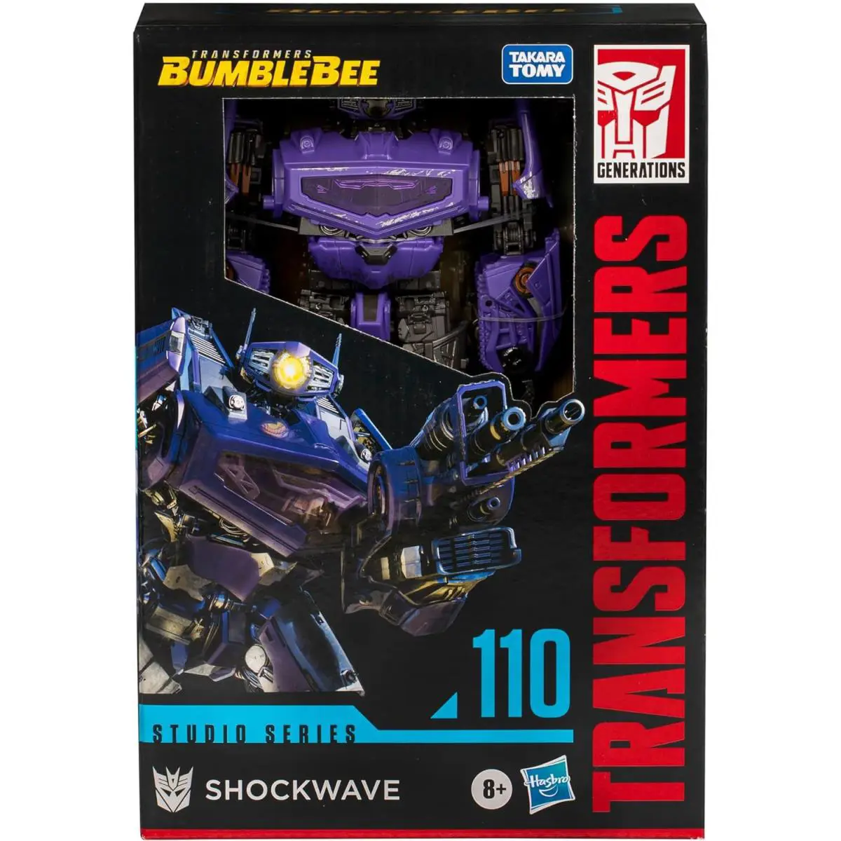 Generations Studio Series Shockwave Voyager Action Figure 110 Bumblebee Movie