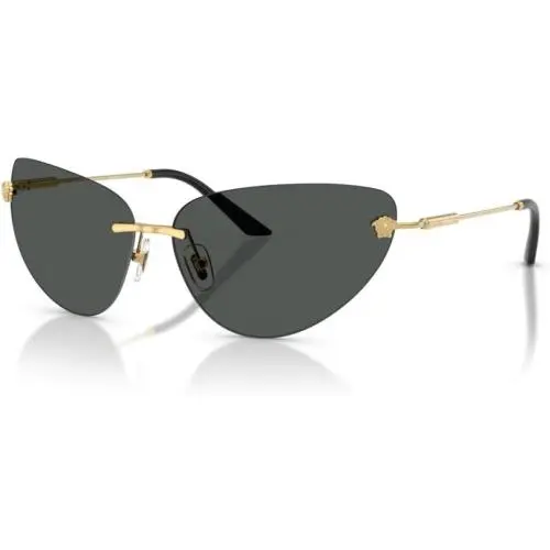Versace Sunglasses VE2281 100287 64mm Gold / Dark Grey Lens