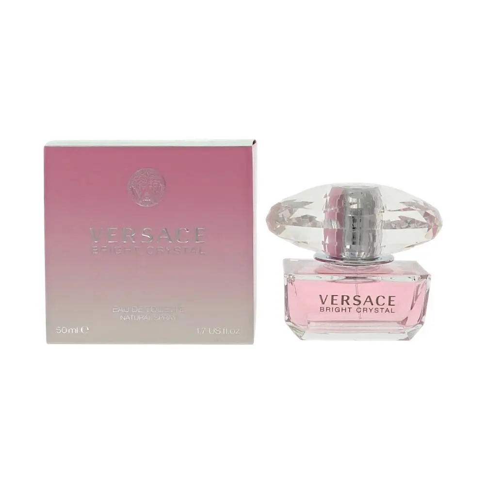 Versace Bright Crystal by Versace Box For Women 1.7 Oz Eau De Toilette Spray