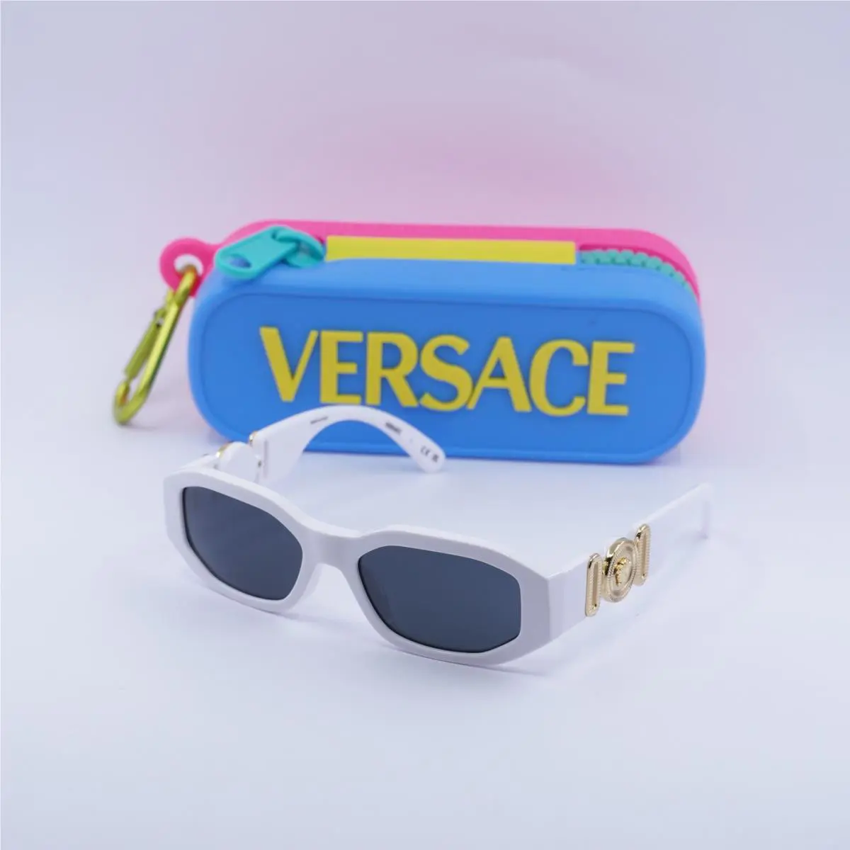 Versace Kids VK4429U 314/87 White/dark Grey 48-16-130 Sunglasses