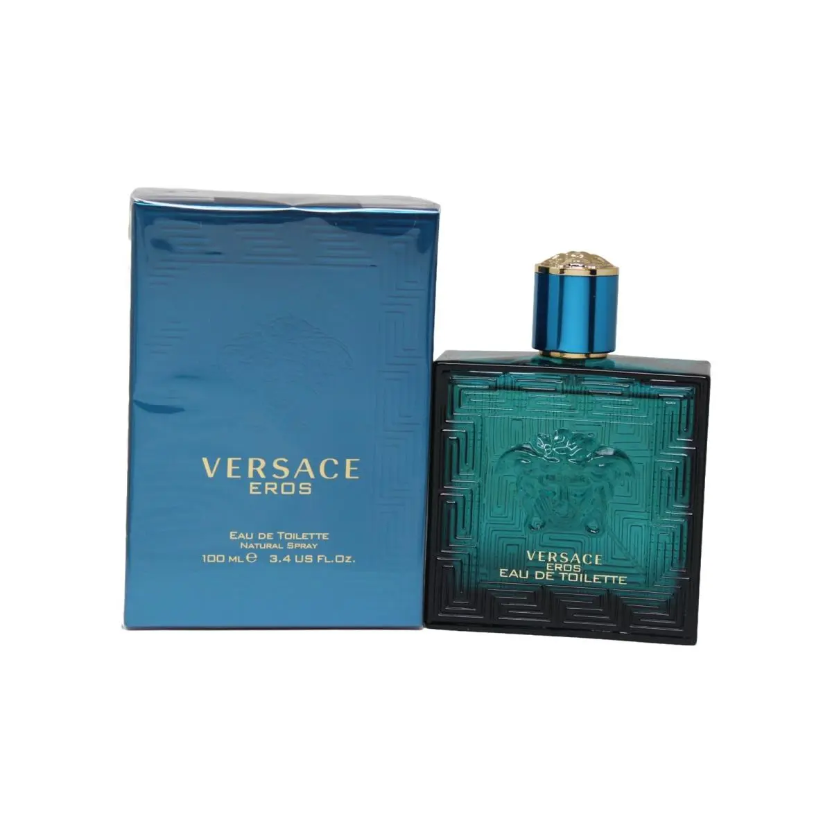 Versace Eros Eau DE Toilette Natural Spray 100 ML/3.4 Fl.oz