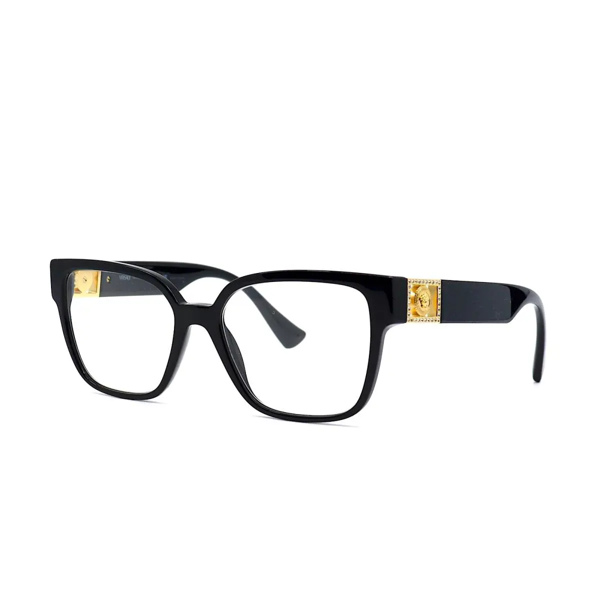 Versace VE3329B GB1 Black Eyeglasses Frame 54-17-145