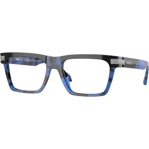 Versace Eyeglasses Optical Frame VE3354F 5460 Blue Havana Frame / Demo Lens 55mm