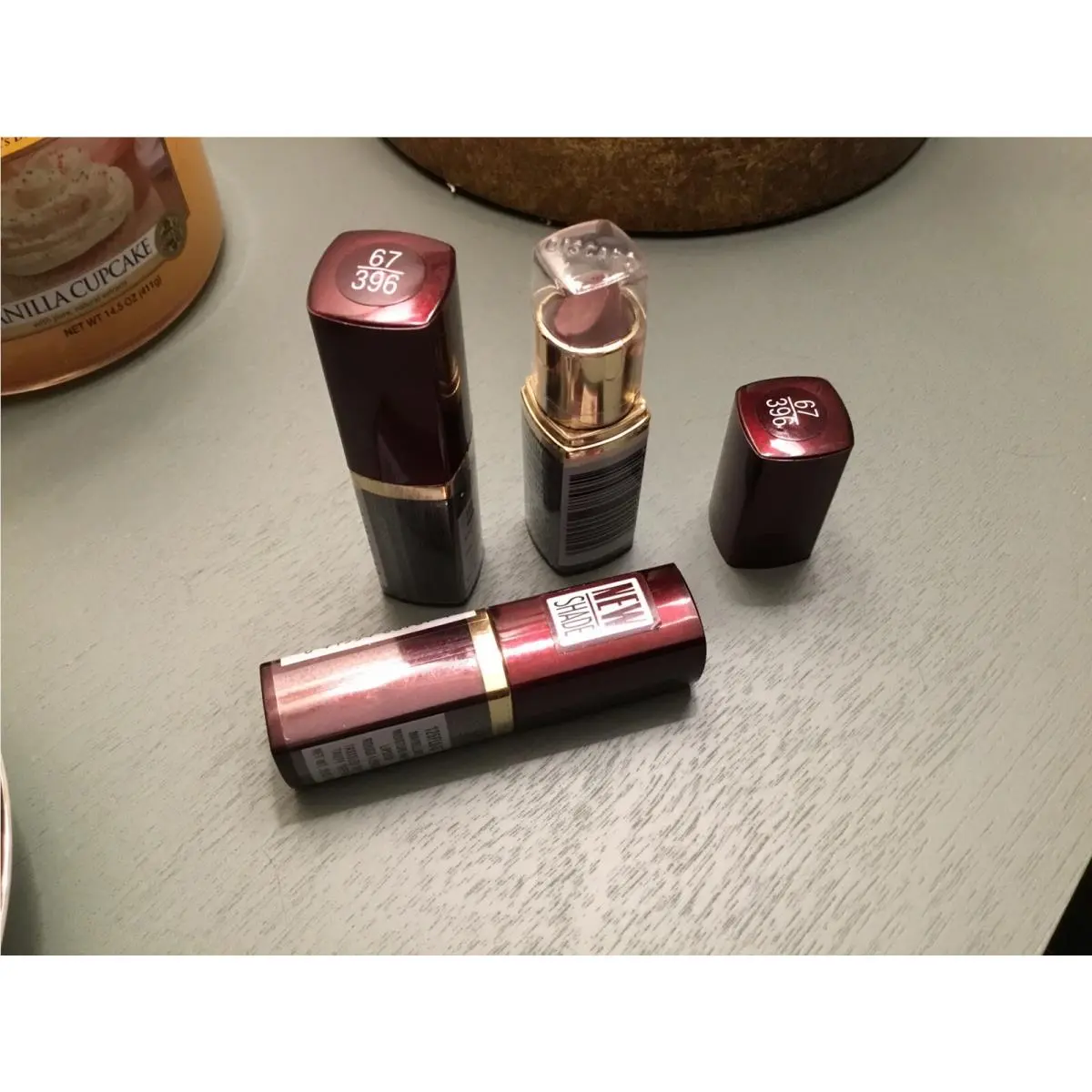 3 Maybelline Moisture Whip Lipstick 67/396 Tasseled Taupe