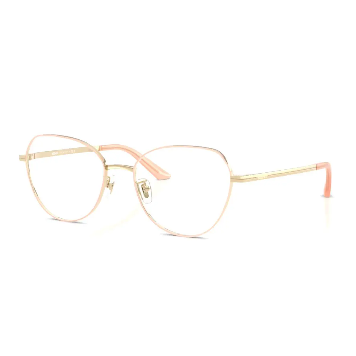 Versace Eyeglasses Mod. 1313-D 1520 55-18 145 Light Gold Pink Frames