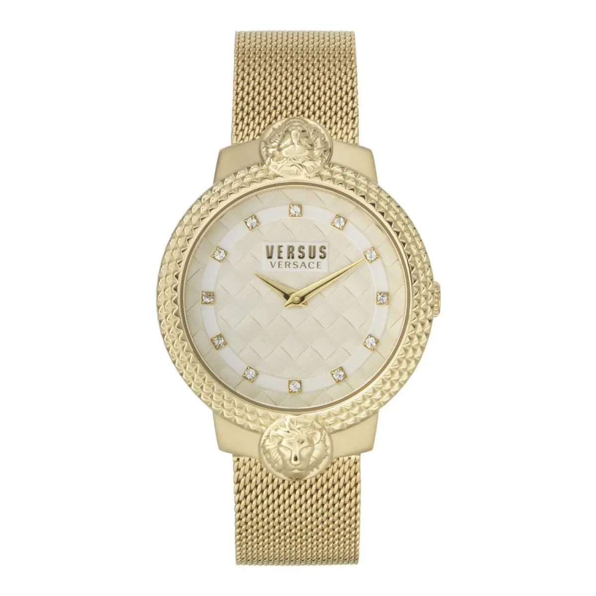 Versus Versace Womens Gold 38mm Bracelet Fashion Watch