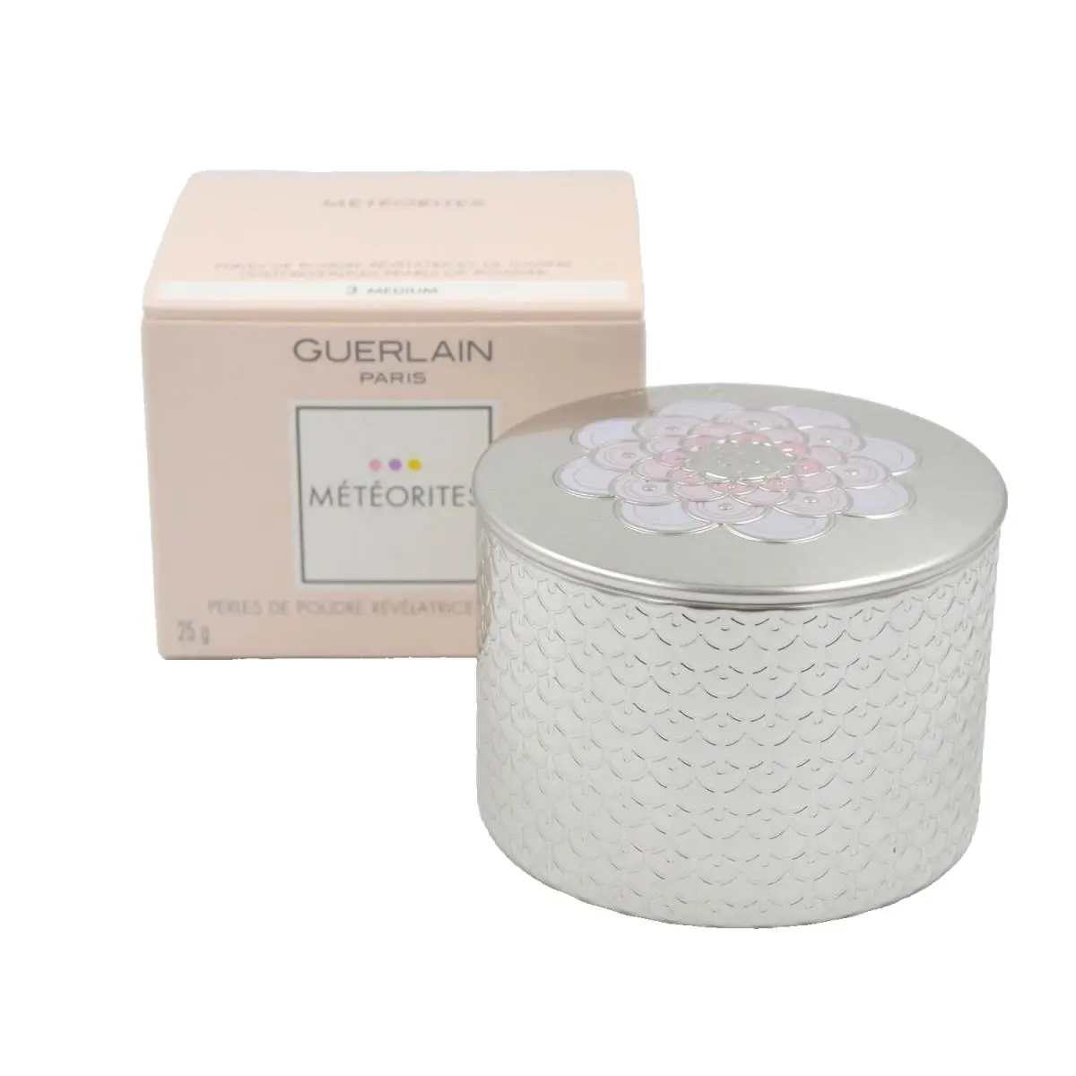 Guerlain Meteorites Light Revealing Pearls Of Powder 3 Medium 0.88 oz Boxed