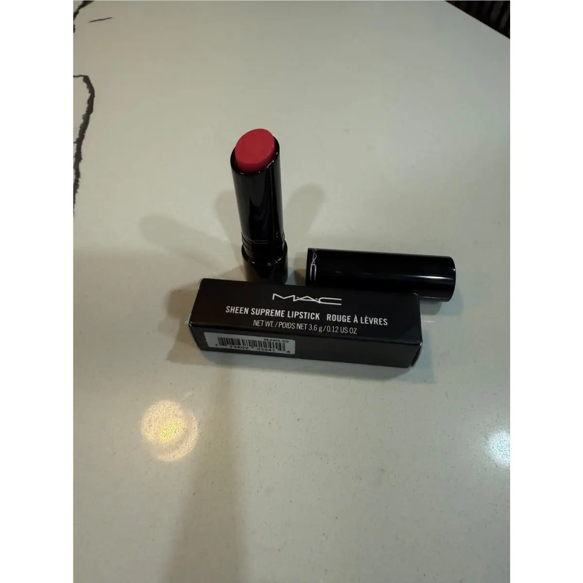Mac Sheen Supreme Lipstick Insanely It- Hard to Find