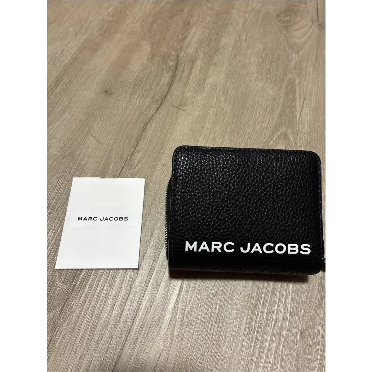 Marc Jacobs Leather Bifold Wallet 4S5SMP078S01 Black