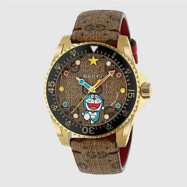 Gucci Dive Doraemon YA136335 Limited Edition 40mm Quartz Watch